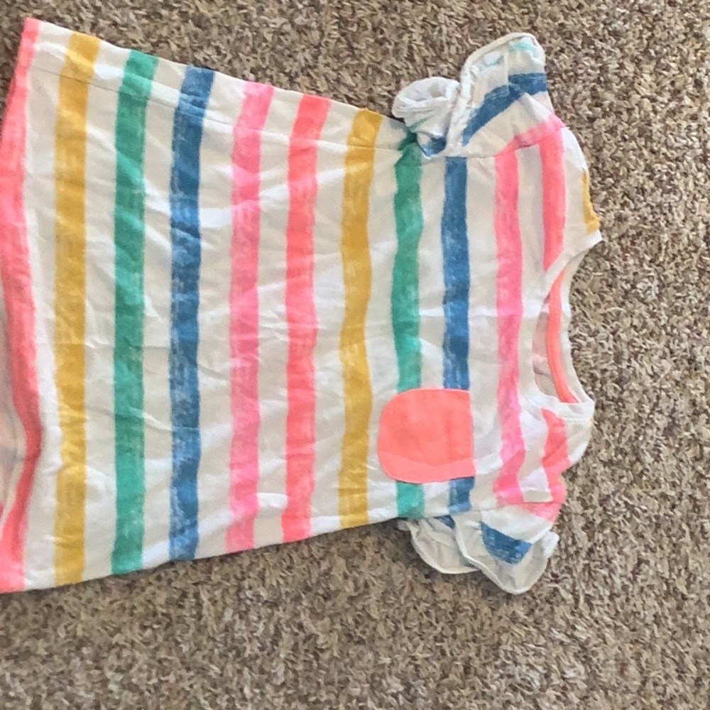 Rainbow striped shirt